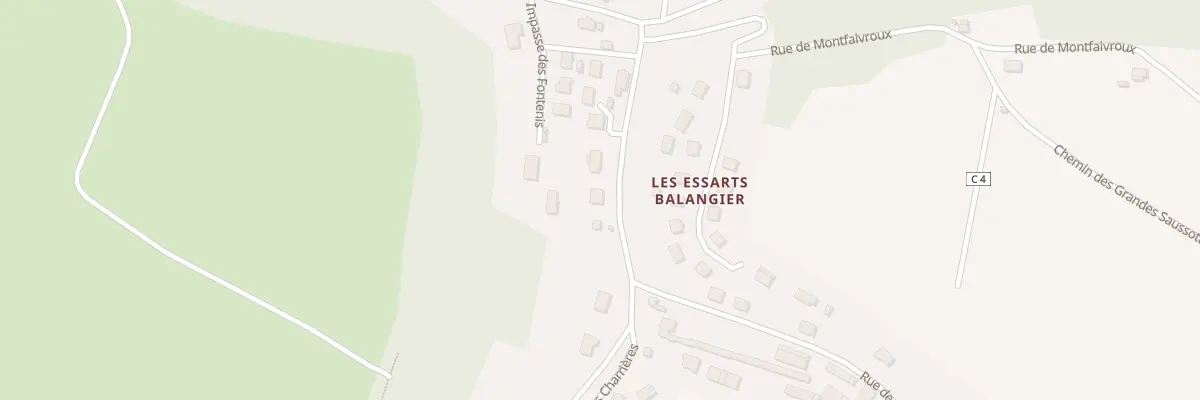 Plan du 14 Rue de Champvaudon et du Maqui à Mandeure