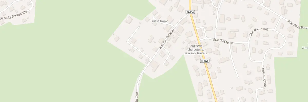 Plan du 14 Rue du Château à Charquemont