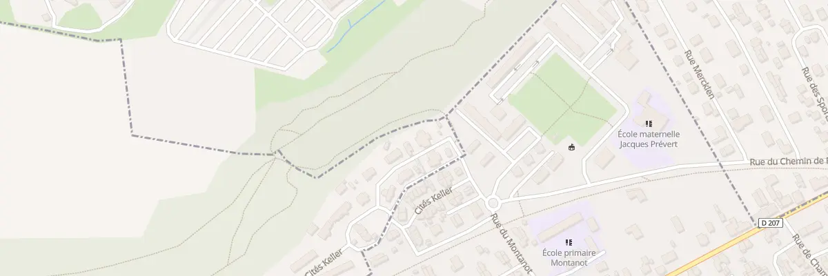 Plan du 236 Cité Keller à Arbouans