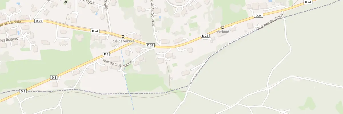 Plan du 1 Rue des Prés à Évette-Salbert