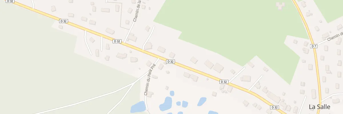 Plan du 38 Rte de Rambervillers à La Salle
