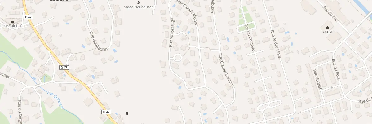 Plan du 27 Rue Victor Hugo à Essert