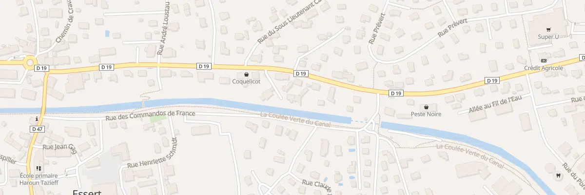 Plan du 53B Rue du Gal de Gaulle à Essert