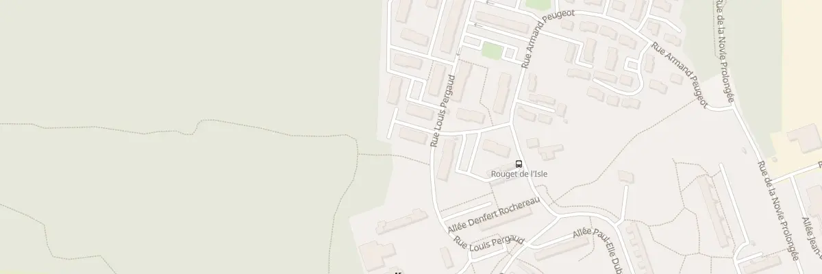 Plan du 29 Rue Louis Pergaud à Valentigney
