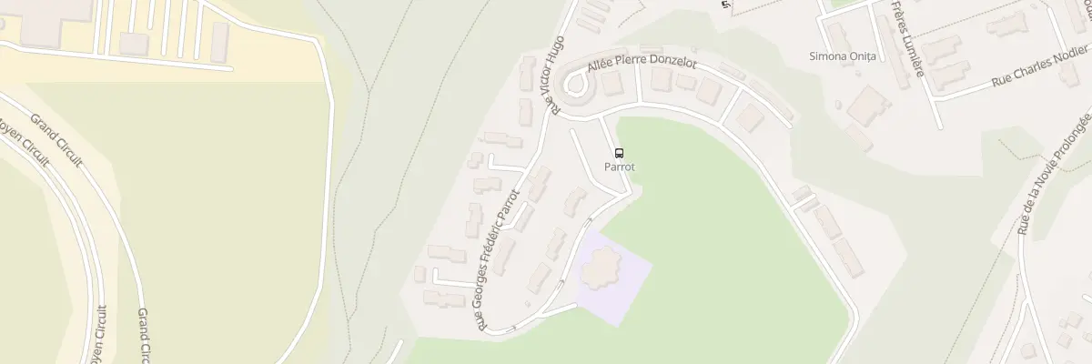 Plan du 3 Rue Georges Fred Parrot à Valentigney