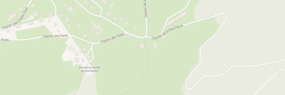 Plan du 24 Che des Ponts à Rochesson
