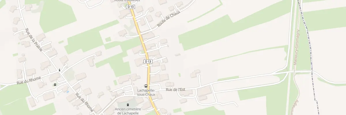 Plan du 4T Rue des Vosges à Lachapelle-sous-Chaux