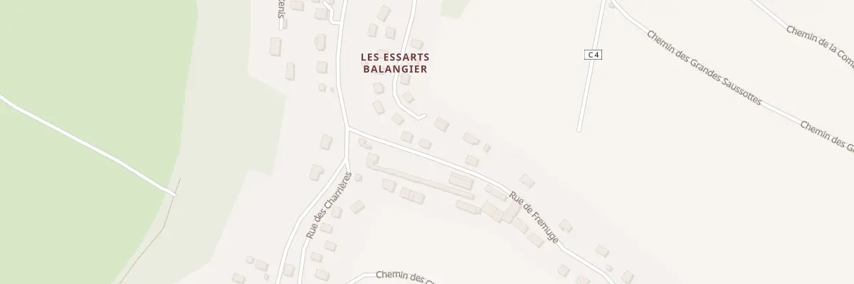 Plan du 3 Rue de Fremuge à Mandeure
