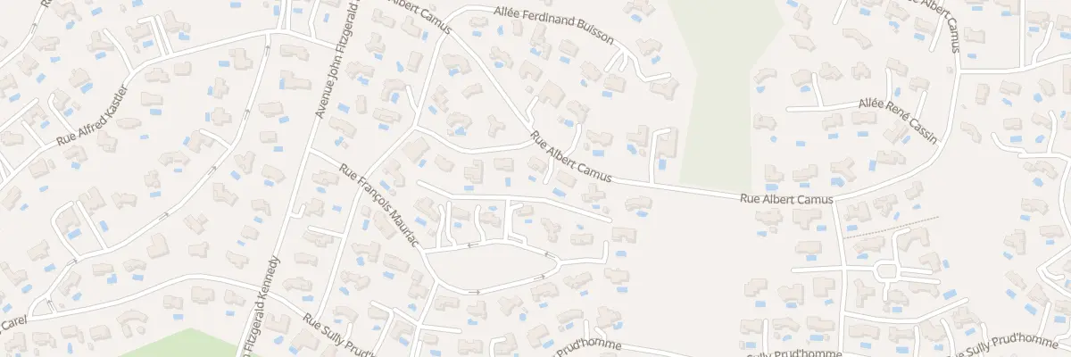 Plan du 252 Rue Albert Camus à Saint-Raphaël