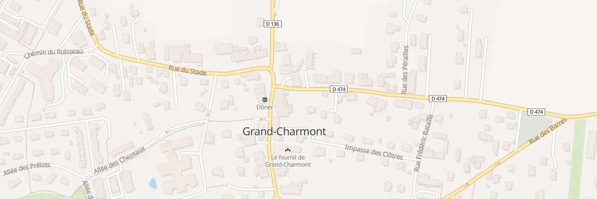 Plan du 17 Rue Pierre Curie à Grand-Charmont