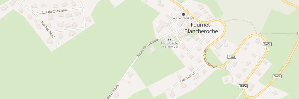 Plan du 1 Rte des Louisots à Fournet-Blancheroche
