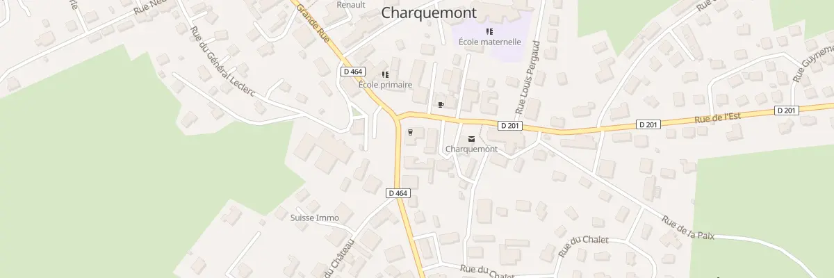 Plan du 19 Grande rue à Charquemont