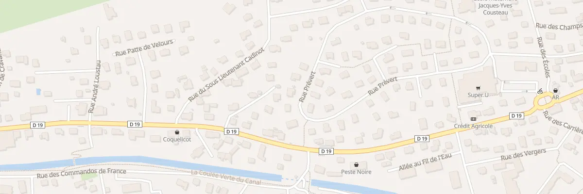Plan du 35 Rue Prevert à Essert