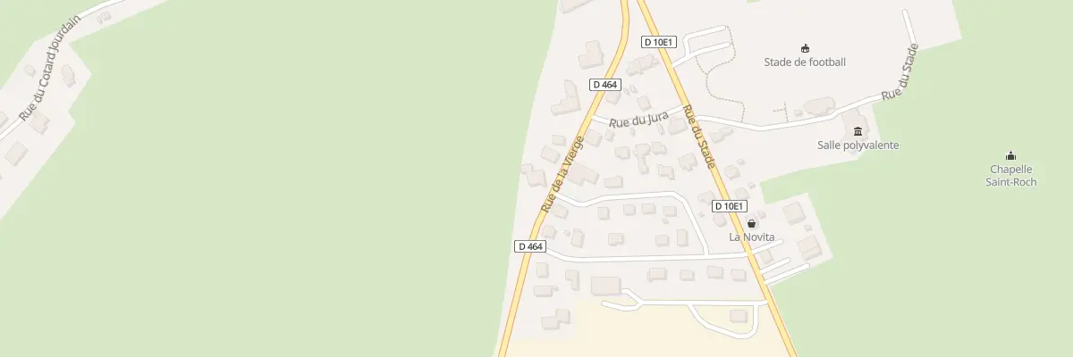 Plan du 14 Rue de la Vierge à Charquemont
