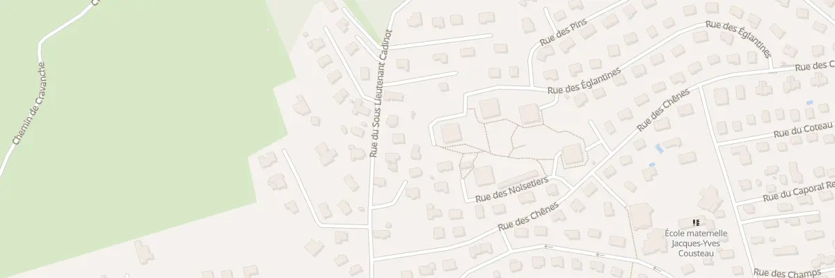 Plan du 36 Rue des Eglantines à Essert
