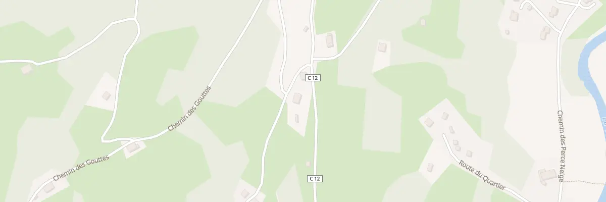 Plan du 47 Rte du Droit à Cornimont