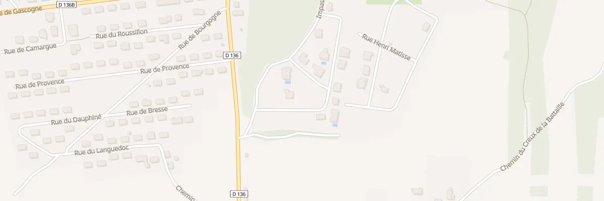 Plan du 5 Rue du Docteur Vidal à Grand-Charmont