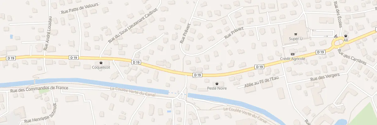 Plan du 29 Rue Prevert à Essert