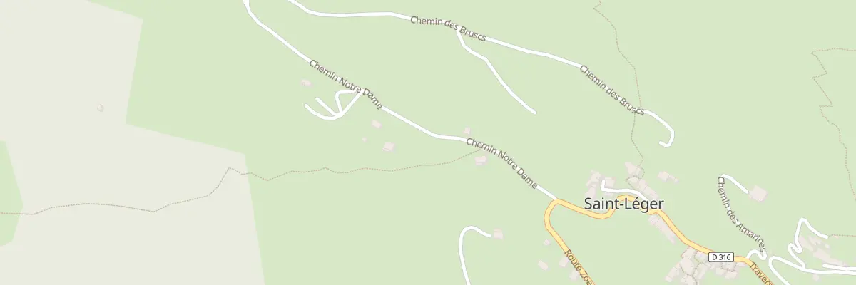 Plan du 5053 Colletta à Saint-Léger