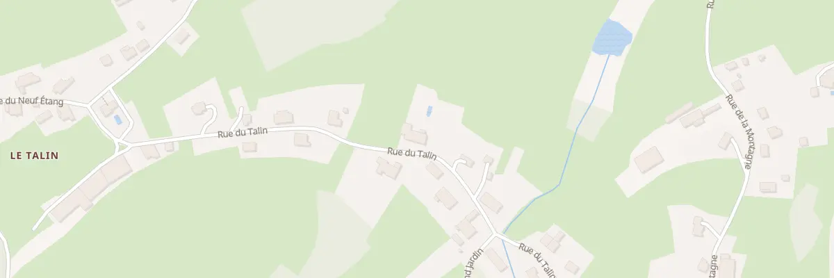 Plan du 416 Rue du Talin à Saint-Remy