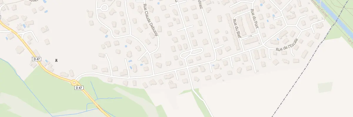 Plan du 52 Rue du Château à Essert