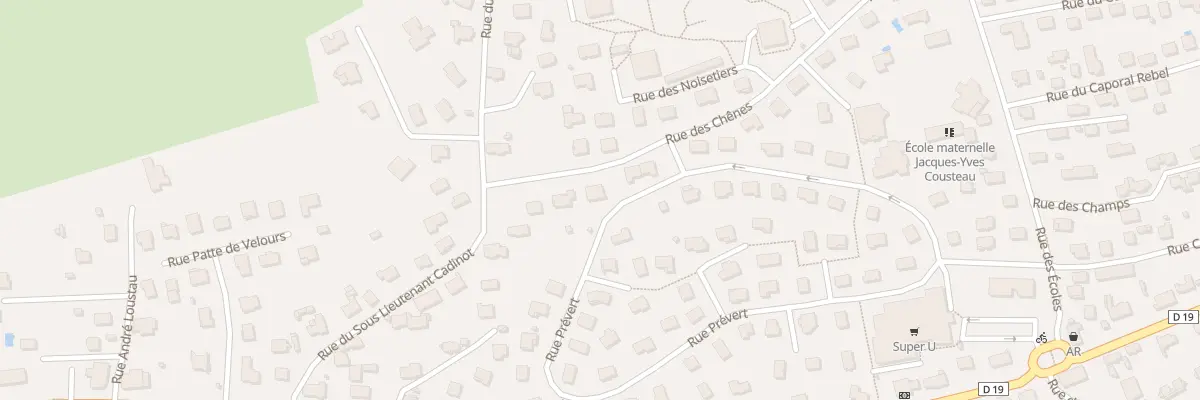 Plan du 45 Rue Prevert à Essert