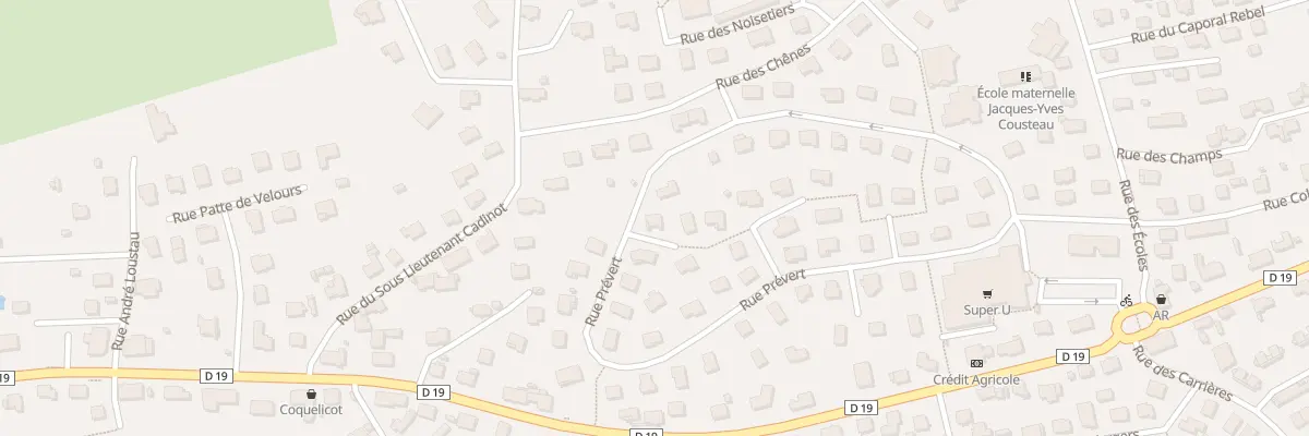 Plan du 34 Rue Prevert à Essert
