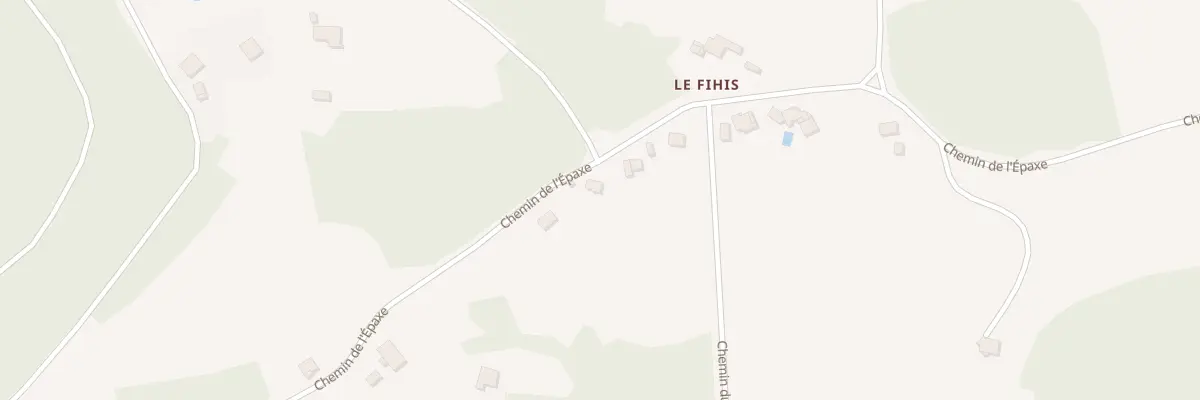 Plan du 794 Che de l’Epaxe à Biffontaine