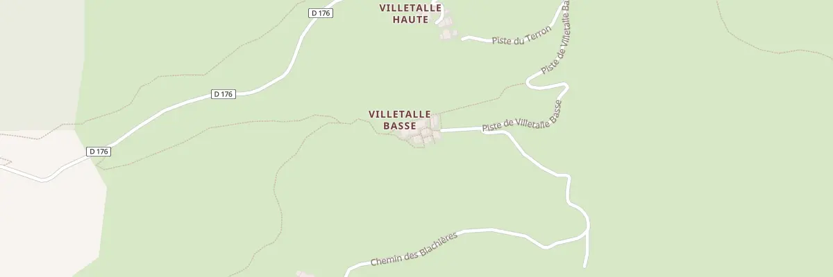 Plan du 5001 Villetalle Basse à Sauze
