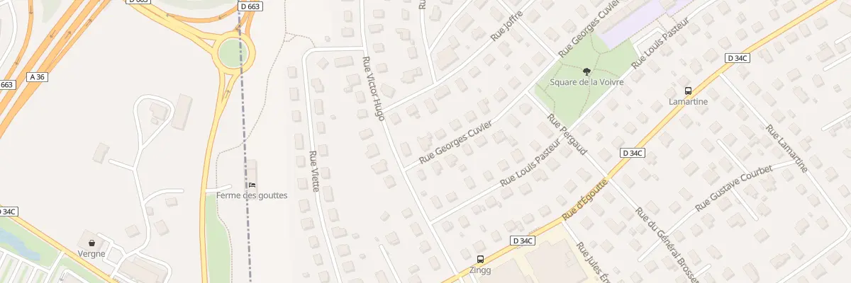 Plan du 52 Rue Georges Cuvier à Exincourt