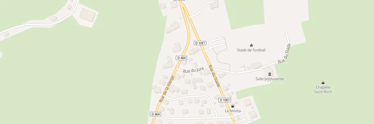 Plan du 5 Rue de la Vierge à Charquemont