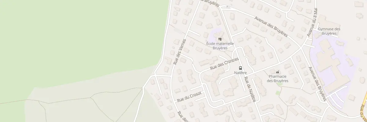 Plan du 43 Rue des Vernes à Valentigney
