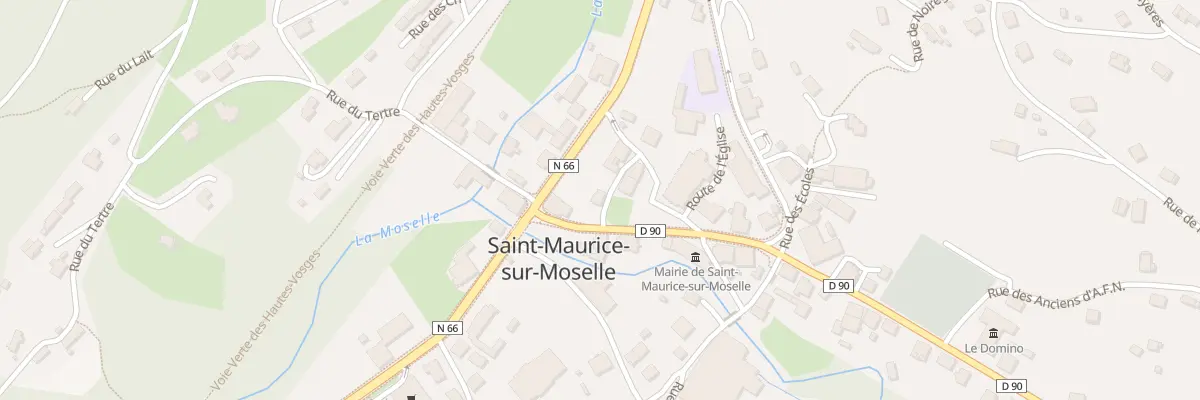 Plan du 5 Rue du Premier Morvan à Saint-Maurice-sur-Moselle