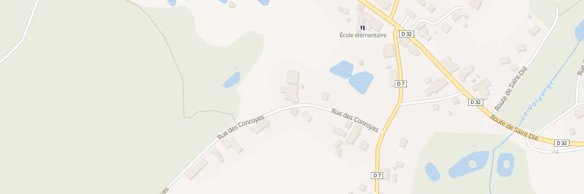 Plan du 4 Rue des Conroyes à La Salle