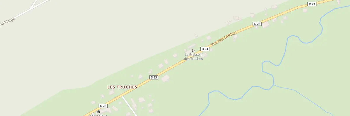 Plan du 41 Rue des Truches à Rochesson
