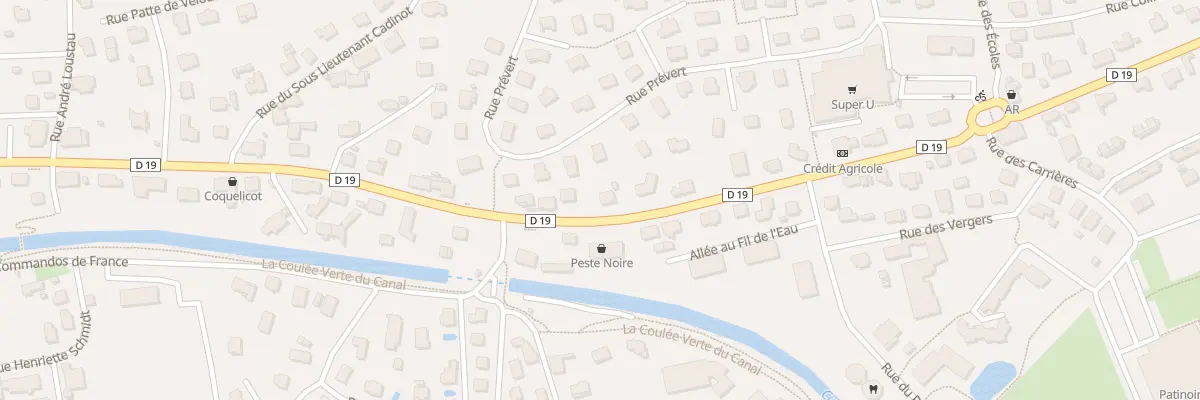 Plan du 76B Rue du Gal de Gaulle à Essert