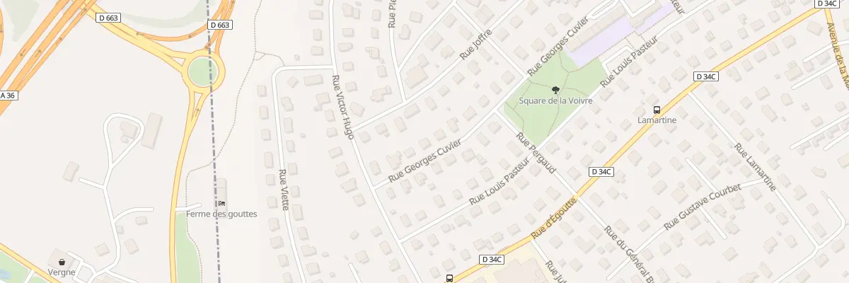 Plan du 48 Rue Georges Cuvier à Exincourt