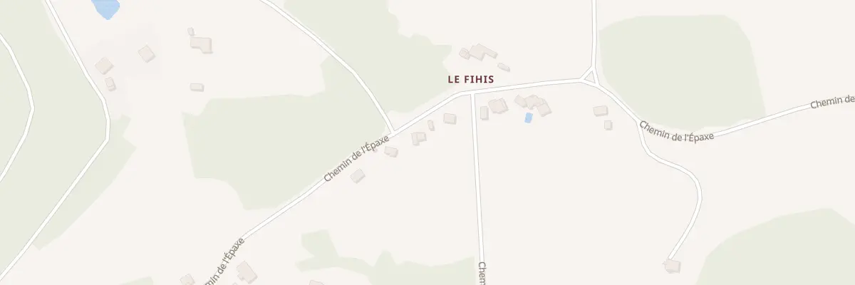 Plan du 840 Che de l’Epaxe à Biffontaine