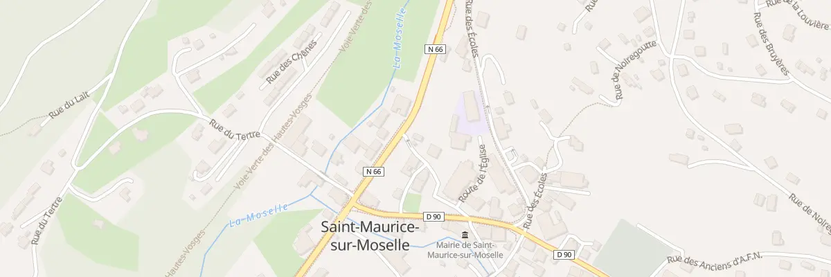 Plan du 6 Pl du 2 Octobre 1944 à Saint-Maurice-sur-Moselle