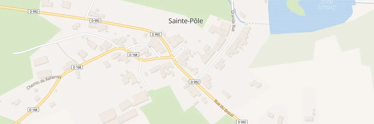 Plan du 9 Rue Nationale à Sainte-Pôle