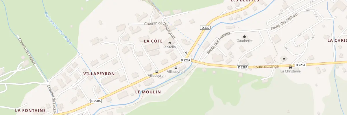 Plan du 24 Rte de Pré la Joux à Châtel