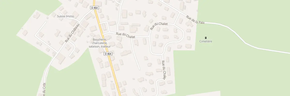 Plan du 39B Rue du Chalet à Charquemont