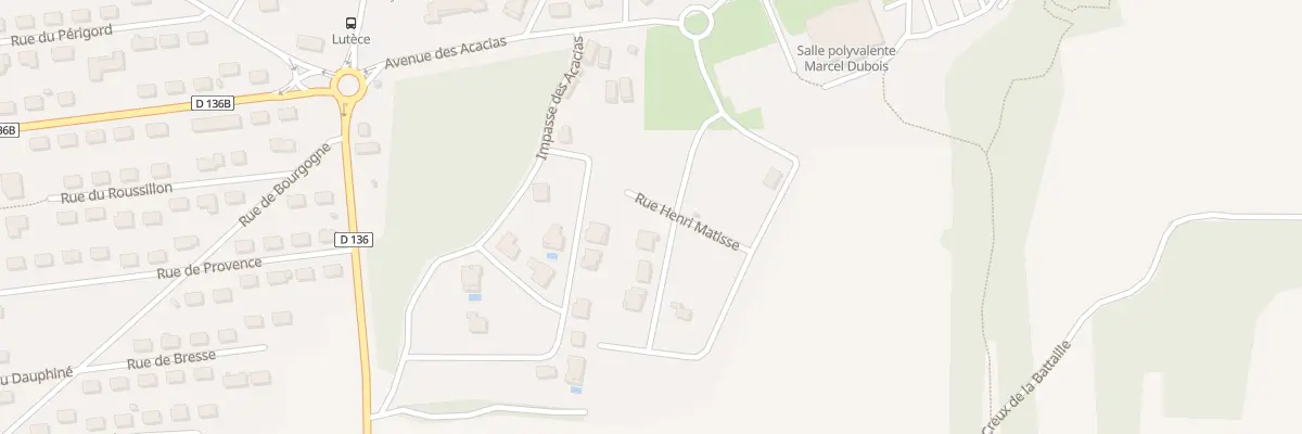 Plan du 18 Rue Salvador Dali à Grand-Charmont