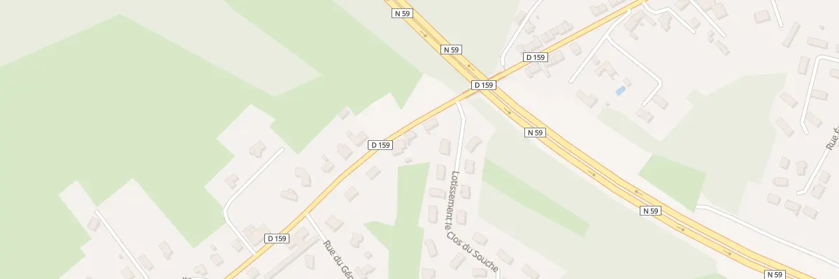 Plan du 55 Rue du Général Sarrail à Raon-l’Étape