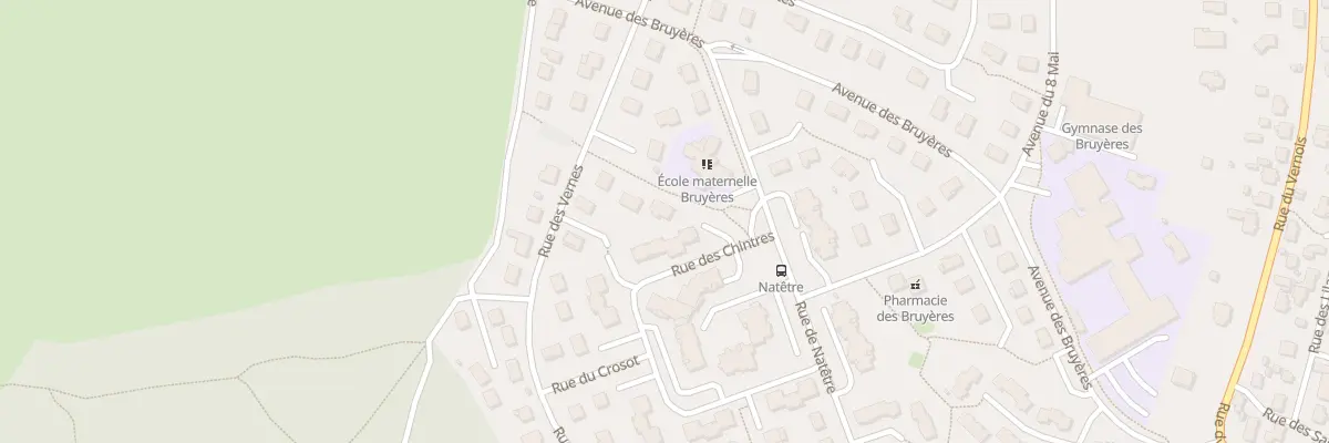 Plan du 41 Rue des Vernes à Valentigney