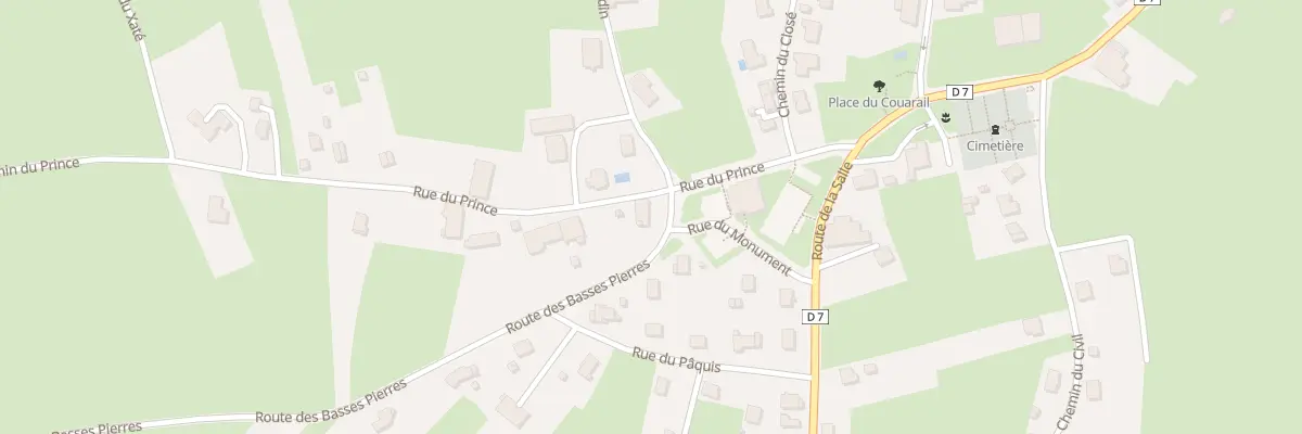 Plan du 154 Rte des Basses Pierres à Saint-Remy