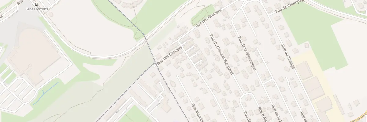 Plan du 21 Rue des Graviers à Exincourt