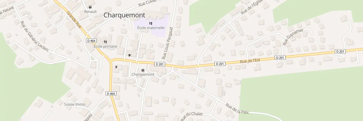 Plan du 3 Rue de l’Eglise à Charquemont
