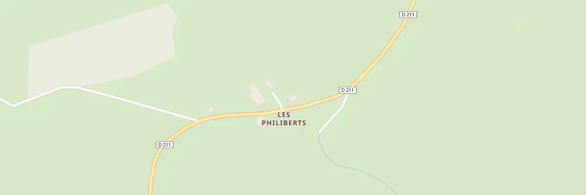 Plan du 2 Les Philiberts à Fournet-Blancheroche