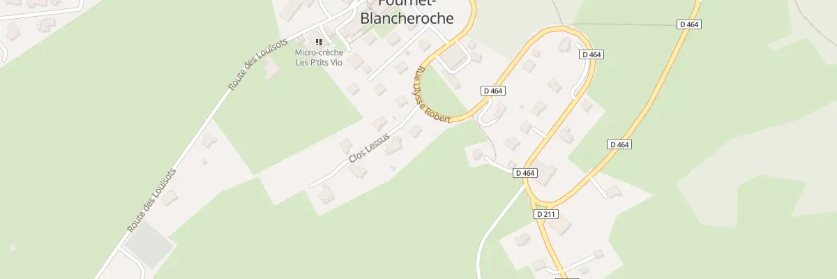 Plan du 1 Clos Lessus à Fournet-Blancheroche